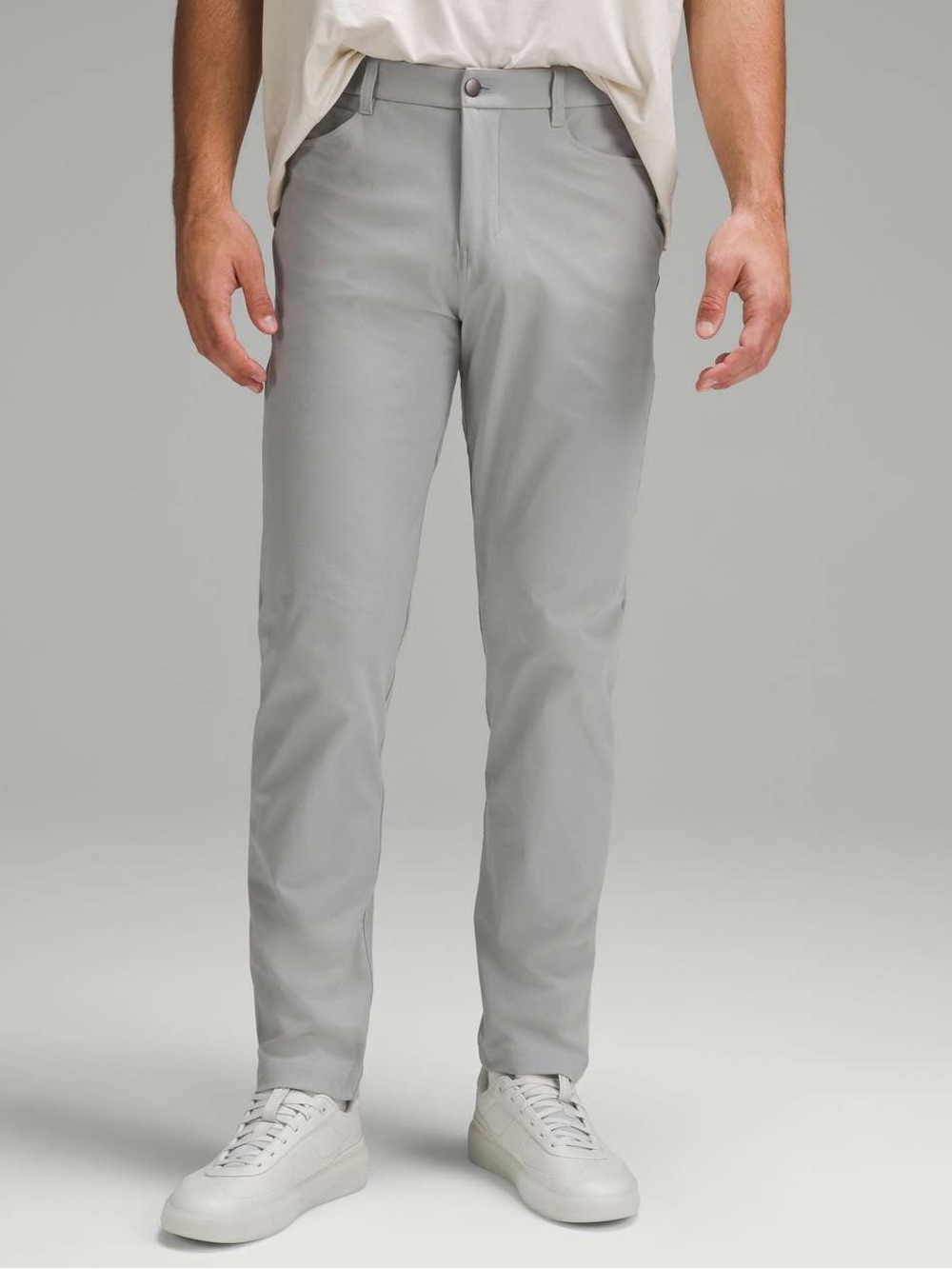 NEW Lululemon ABC Classic Fit 5-Pocket Pants - Warpstreme Silver